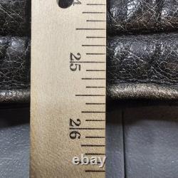 Vintage Xpert Leather Jacket Large Armor Harley Made With Kevlar Insulated Read