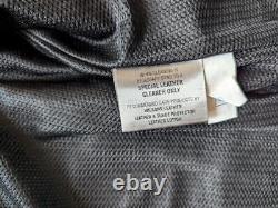 Vintage Y2K black WILSONS LEATHER motorcycle jacket M cafe racer VENTED racing