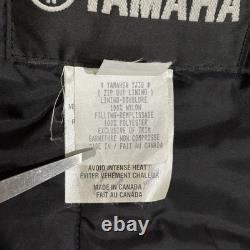 Vintage Yamaha Team Race Zip Jacket Blue Mens Size M Motorcycle Motocross