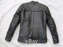 Vintage hardly worn 36 lewis leathers aviakit monza motorcycle bikers jacket