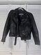 Vintage harley davidson leather biker jacket men's medium