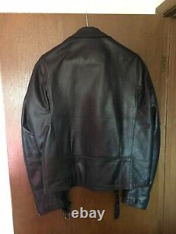 Vintage harley davidson leather motorcycle jacket