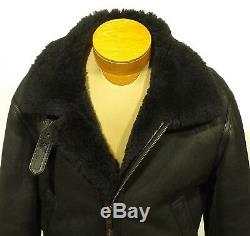 Vintage men's LIMITED EDITION Harley-Davidson B3 shearling sheepskin jacket coat