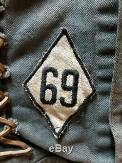 Vintage outlaw motorcycle club vest MC jacket patches gang 1% Lee denim 1970