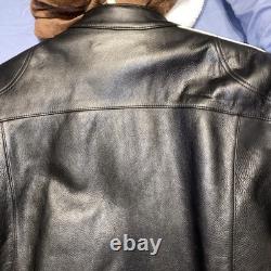 Vintage wilsons m julian leather jacket Size Large Mens