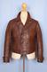 Vtg 1930s GERMAN French Leather Cyclist Motorcycle Flight Jacket Luftwaffe