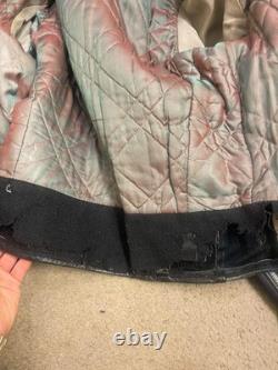 Vtg 50s 60s Mens M Grais Horsehide Leather Pocket Motorcycle Biker Jacket
