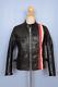 Vtg 60s BELSTAFF Cafe Racer Racing Leather Motorcycle Jacket Small