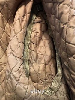 Vtg Distressed Hein Gericke Leather Motorcycle Jacket Multi Sleeve Length