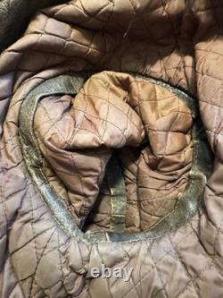 Vtg Distressed Hein Gericke Leather Motorcycle Jacket Multi Sleeve Length