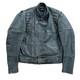 Vtg HARLEY DAVIDSON Black Leather Motorcycle Biker Padded JACKET Coat Mens 44