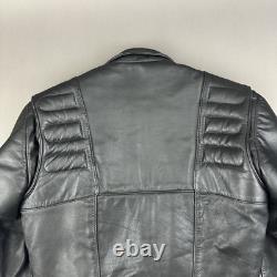 Vtg Harley Davidson Leather Jacket Men 40 Hein Gericke Padded Motorcycle Coat
