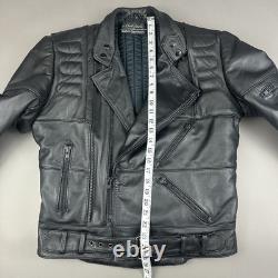 Vtg Harley Davidson Leather Jacket Men 40 Hein Gericke Padded Motorcycle Coat