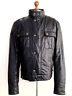 Vtg Mens BELSTAFF BLACK PRINCE Waxed Wax Motorcycle Biker Cafe Racer Jacket Coat