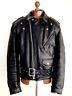Vtg Mens Leather SCHOTT PERFECTO BRANDO Motorcycle Biker Cafe Racer Jacket Coat