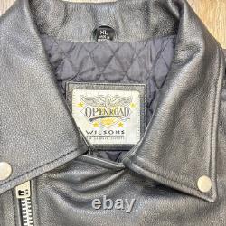 Vtg Open Road Wilson Motorcycle Jacket Sz XL