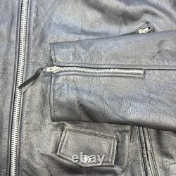 Vtg Open Road Wilson Motorcycle Jacket Sz XL