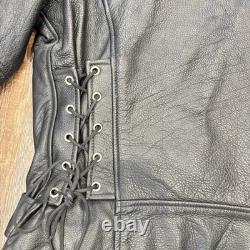 Vtg Open Road Wilson Motorcycle Jacket Sz XL