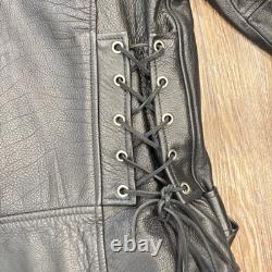Vtg Open Road Wilson Motorcycle Jacket Sz XL