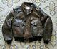 Vtg SCHOTT 674SP WW2 A2 FLIGHT Bomber LEATHER Motorcycle JACKET 42