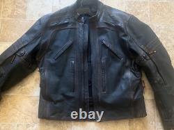Vulcan Motorcycle Leather Racing Jacket vtz 910