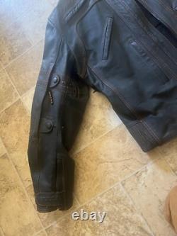Vulcan Motorcycle Leather Racing Jacket vtz 910