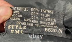 WILSONS CLASSIC LEATHER MOTORCYCLE JACKET M Med 6330.01 FMC THINSULATE GT PATINA