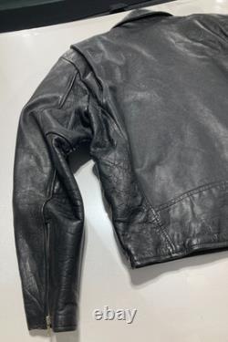 WILSONS CLASSIC LEATHER MOTORCYCLE JACKET M Med 6330.01 FMC THINSULATE GT PATINA