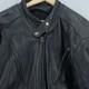 Walter Dyer Leather Jacket Mens 48 Biker Motorcycle Made USA American Patch