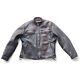 Walter Dyer Vintage Leather USA Made Motorcycle Jacket Distressed Brown Men's 44