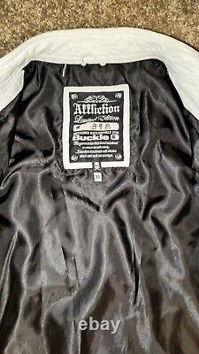 White Affliction Black Premium Jacket w. White Belt