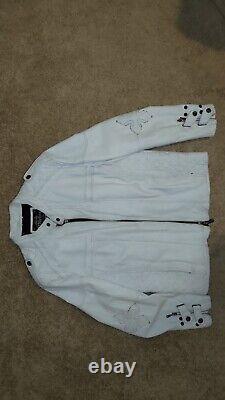 White Affliction Black Premium Jacket w. White Belt