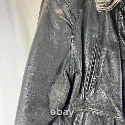 Wilson Leather Perfecto Moto Jacket S Thinsulate Mens Motorcycle Cafe Racer