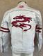 Wilson M. Julian #79 Bugatti Dragon Leather Motorcycle Racing Jacket Men's Large