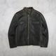 Wilson M Julian Leather Motorcycle Cafe Racer Jacket Size XL