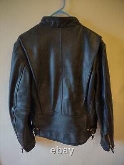 Wilsons Leather Open Road Vintage Thinsulate Motorcycle Jacket Size Small