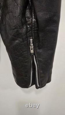 Wilsons Leather XL Black Motorcycle Jacket Thinsulate Insulated Cowhide