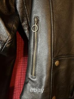Woman's Jacket Biker Leather Size XXL