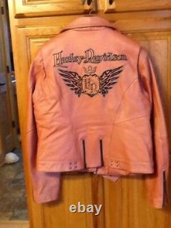 Womans harley davidson leather jacket