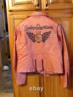 Womans harley davidson leather jacket