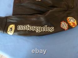 Women's Harley Davidson JOYRIDE 3-in-1 Leather Jacket + Hoodie Sz XL-97071-11VW