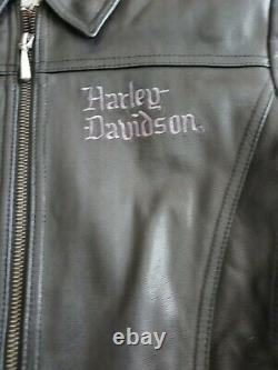 Women's Harley Davidson Purple Haze Leather Riding Jacket. Size Small