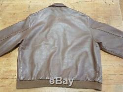 Ww2 Eastman A2 Horsehide Pearl Harbour Flying Flight Pilot Leather Jacket Uk44