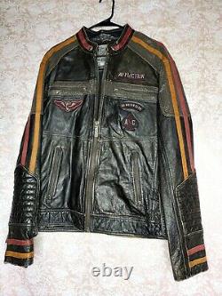 XL Affliction Black Premium Limited Addition Leather Jacket