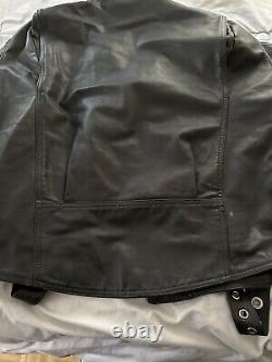 XL Men's Vintage Harley-Davidson Leather Jacket Made In USA 50's Bombers Look