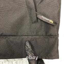 Xelement Jacket Mens Large Black Skull Snake Embroidered Waterproof Motorcycle