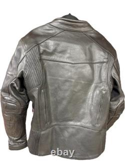 Xpert Performance Gear Men's Leather Jacket Kevlar Reinforced & Thinsulate LG