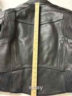 Xpert Performance Gear Men's Leather Jacket Kevlar Reinforced & Thinsulate LG
