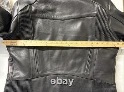 Xpert Performance Gear Men's Leather Jacket Kevlar Reinforced & Thinsulate LG