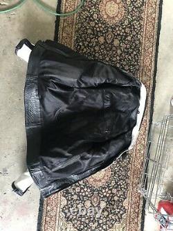 Yamaha leather motorcycle jacket